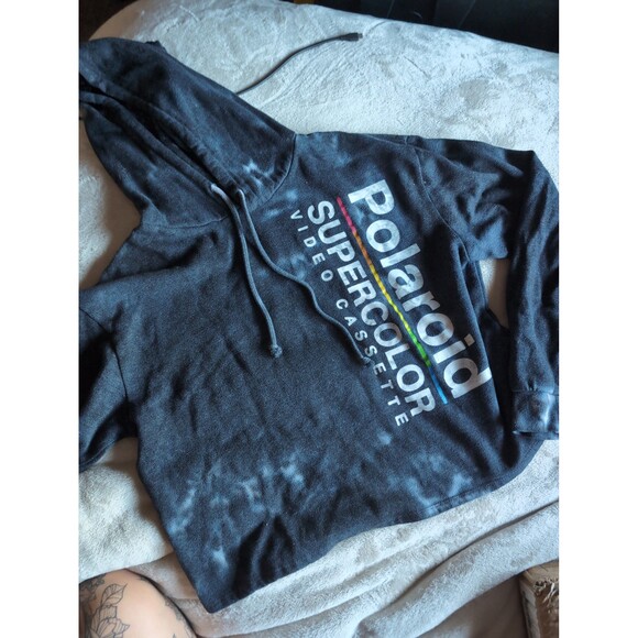 Medium polaroid cropped sweatshirt tye dye - Picture 1 of 4